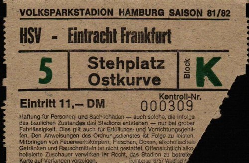 Ticket hamburger sv - hamburger,