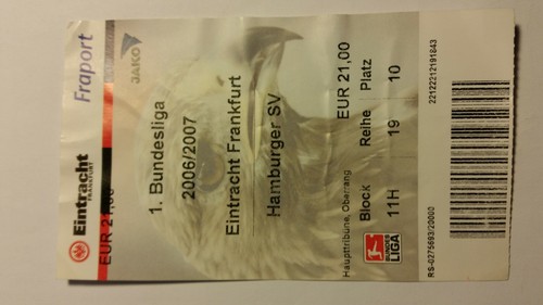 Sammlerticket used ticket - sammlerticket,