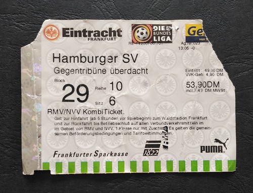 Ticket bundesliga 2000 - ticket,
