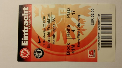 Sammlerticket saison 2015 - sammlerticket, 2015/16
