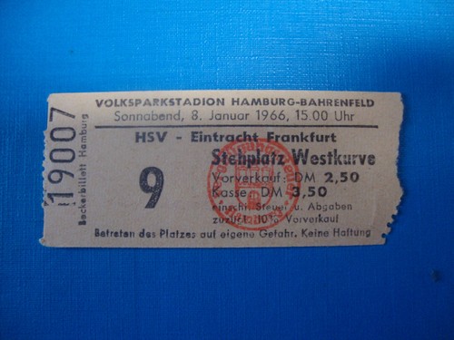Ticket hsv hamburger sv - 65/66,