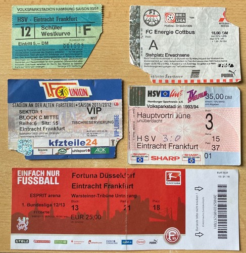 Alte tickets eintracht - 5,