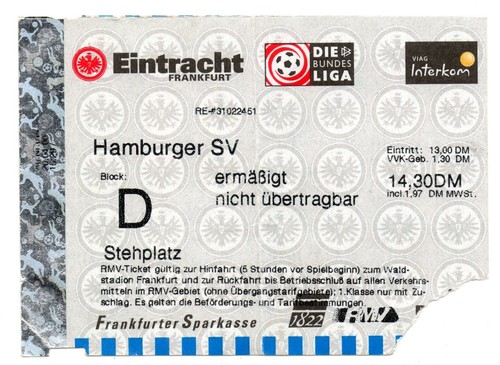 Ticket eintracht frankfurt - ticket,