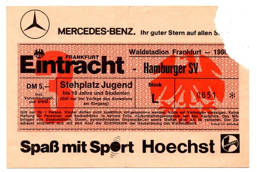 Ticket eintracht frankfurt - bl,