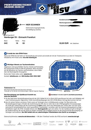 Hsv eintracht frankfurt - vs.,