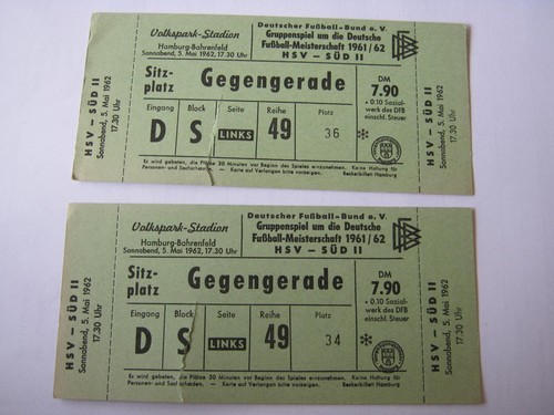 Ticket hsv hamburger - hamburger, sv-