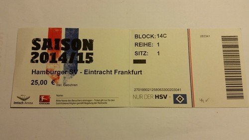 Sammlerticket used ticket - sammlerticket,
