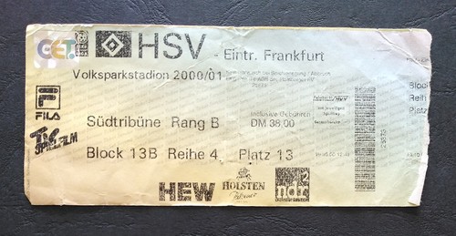 Ticket bundesliga 2000 - bundesliga, 2000/01