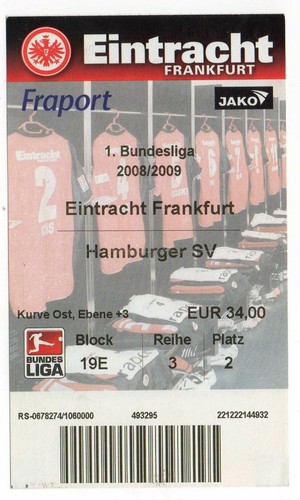 Ticket eintracht frankfurt - ticket,